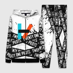 Женский костюм 3D Twenty one pilots rock