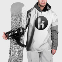 Накидка на куртку 3D The Killers white poly