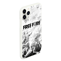 Чехол для iPhone 11 Pro Max матовый Free Fire white graphite - фото 2