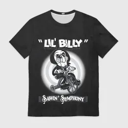 Мужская футболка 3D Lil Billy - Saw