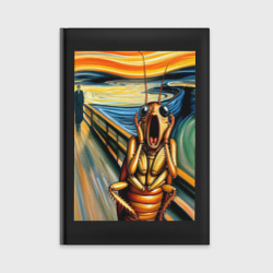 Ежедневник Таракан кричит на картине Эдварда Мунка - мем искусство