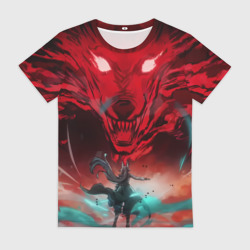 Женская футболка 3D Honkai Star Rail Feixiao