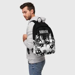 Рюкзак 3D Nirvana rok hand - фото 2