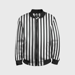 Детский бомбер 3D Полоски - Битлджус