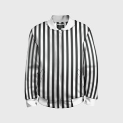 Детский бомбер 3D Полоски - Битлджус