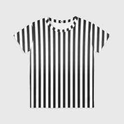 Детская футболка 3D Полоски - Битлджус