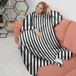 Плед с рукавами Полоски - Битлджус - фото 2