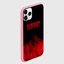 Чехол для iPhone 11 Pro Max матовый Perfectworld flame - фото 2