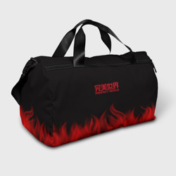 Сумка спортивная 3D Perfectworld flame
