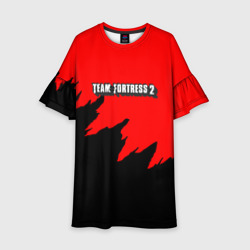 Детское платье 3D Team Fortress 2 краски абстракция
