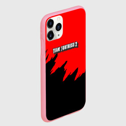Чехол для iPhone 11 Pro Max матовый Team Fortress 2 краски абстракция - фото 2