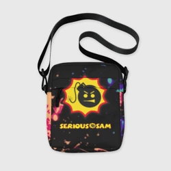 Сумка через плечо 3D Serious Sam краски текстура