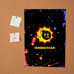 Постер Serious Sam краски текстура - фото 2