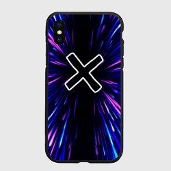 Чехол для iPhone XS Max матовый A Silent Voice neon energy