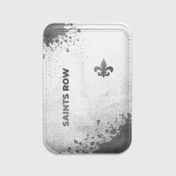 Картхолдер Magsafe магнитный Saints Row - white gradient вертикально