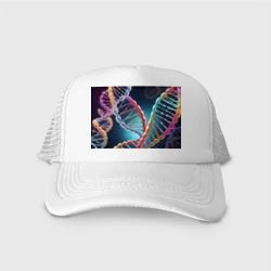 Кепка тракер с сеткой Разноцветный ДНК