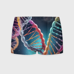 Мужские трусы 3D Разноцветный ДНК