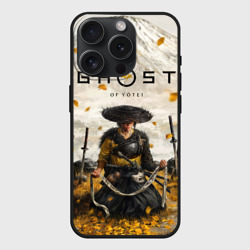Чехол силиконовый для Apple iPhone 15 Pro матовый Ацу из Ghost of Yotei