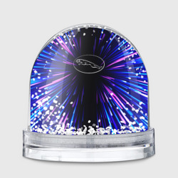 Игрушка Снежный шар Jaguar neon energy