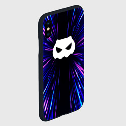 Чехол для iPhone XS Max матовый DanMachi neon energy - фото 2