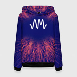 Женская толстовка 3D Arctic Monkeys red energy
