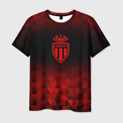 Мужская футболка 3D Monaco red poly