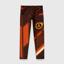Детские леггинсы 3D Half life geometry steel metal