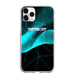Чехол для iPhone 11 Pro Max матовый Detroit become human games
