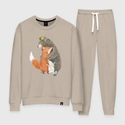 Женский костюм хлопок Медведь и лиса 