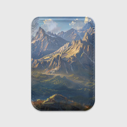 Картхолдер Magsafe магнитный Пейзаж гористой местности