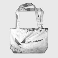 Пляжная сумка 3D Valorant - white gradient по-горизонтали