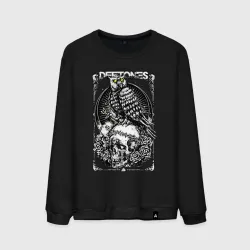 Мужской свитшот хлопок Deftones owl