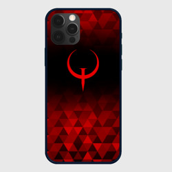 Чехол для iPhone 12 Pro Max Quake red poly