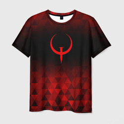 Мужская футболка 3D Quake red poly