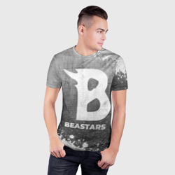 Мужская футболка 3D Slim Beastars - grey gradient - фото 2