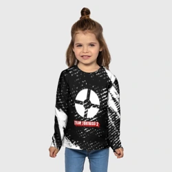 Детский лонгслив 3D Team Fortress 2 краски штрихи - фото 2