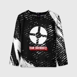 Детский лонгслив 3D Team Fortress 2 краски штрихи