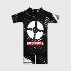 Детский купальный костюм 3D Team Fortress 2 краски штрихи