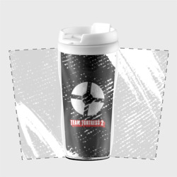 Термокружка-непроливайка Team Fortress 2 краски штрихи - фото 2