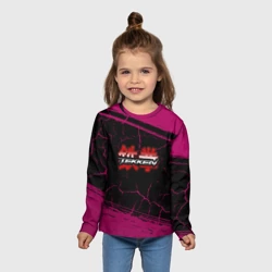 Детский лонгслив 3D Теккен трещины - фото 2