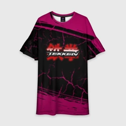 Детское платье 3D Теккен трещины