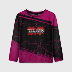 Детский лонгслив 3D Теккен трещины