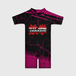 Детский купальный костюм 3D Теккен трещины