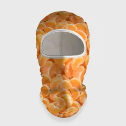 Балаклава 3D Паттерн дольки мандарин
