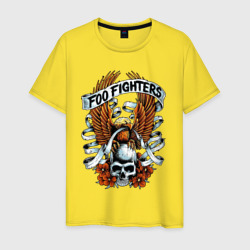 Мужская футболка хлопок Foo Fighters - eagle 