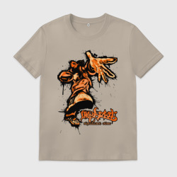 Мужская футболка хлопок Limp Bizkit - graffiti