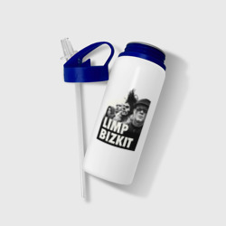 Бутылка для воды с трубочкой Limp Bizkit all - фото 2