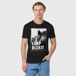 Мужская футболка хлопок Limp Bizkit all - фото 2