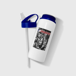 Бутылка для воды с трубочкой Limp Bizkit - new old songs - фото 2
