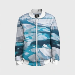 Детский бомбер 3D Арктический лед